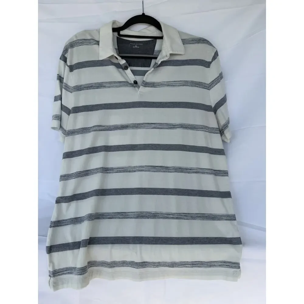Banana Republic Mens Polo Sz XL Cotton Blend Golf Pickleball Tennis